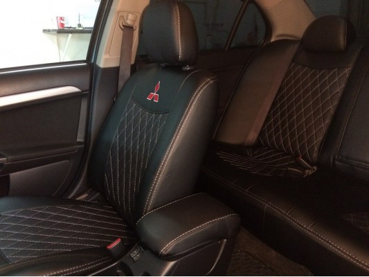 Авточехлы на Mitsubishi Lancer 10