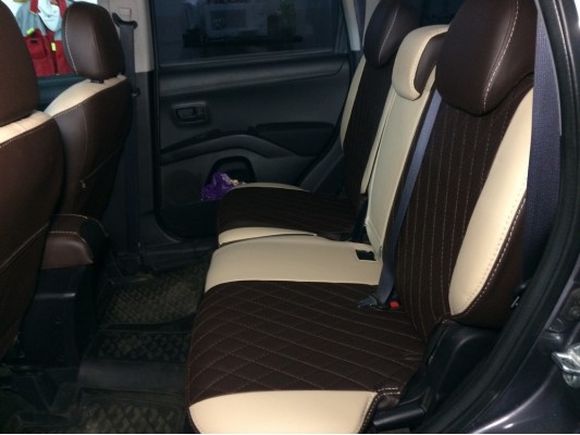 Авточехлы на Mitsubishi Outlander XL Авточехлы на Mitsubishi Outlander XL