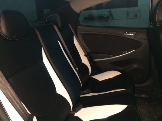 Каркасные авточехлы на Hyundai Solaris