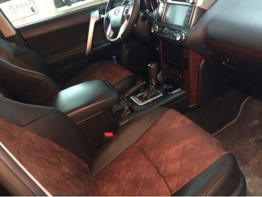 Каркасные авточехлы на Toyota Land Cruiser Prado 150 Каркасные авточехлы на Toyota Land Cruiser Prado 150